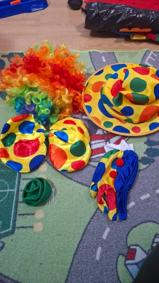 Disfraz Payaso Adulto Talla Única