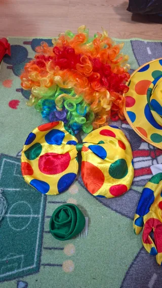 Disfraz Payaso Adulto Talla Única