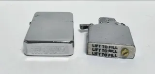 Mechero Tipo Zippo Mecha Tristar Plateado