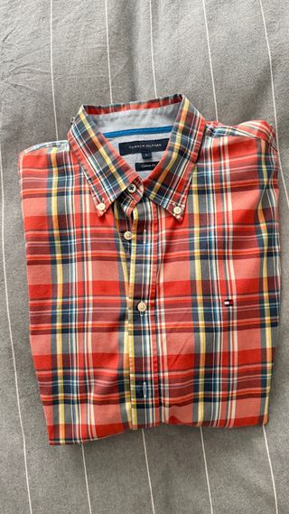 Camisa Tommy Hilfiger Cuadros Talla L