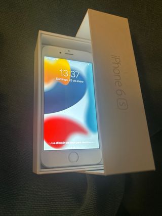iPhone 6S Argento con scatola originale
