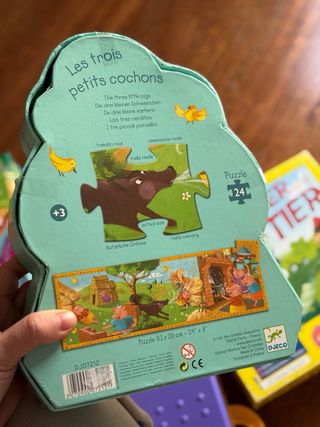 Lote juegos infantiles Djeco, Haba