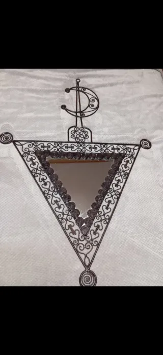 Espejo Marroquí Forjado a Mano medida.  105x75