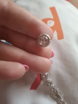 Conjunto Swarovski Plata