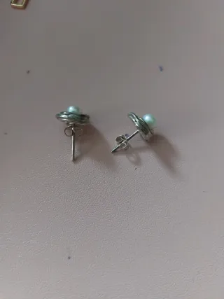 Pendientes Tous Nido Perla Plata