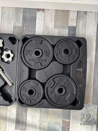 Mancuernas 20kg Decathlon Kit Completo