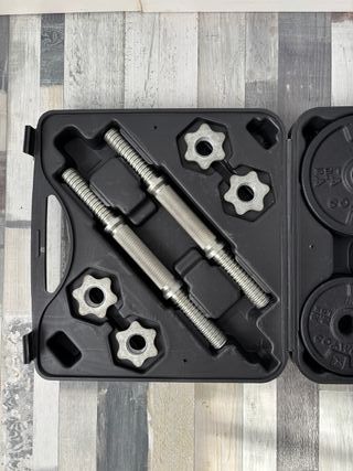 Mancuernas 20kg Decathlon Kit Completo