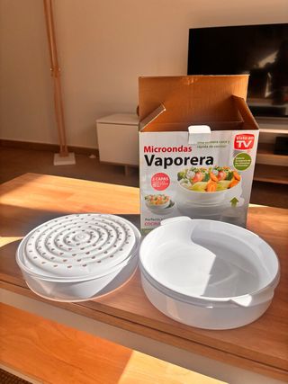 Vaporera Microondas 2 Capas - Cocina Sana