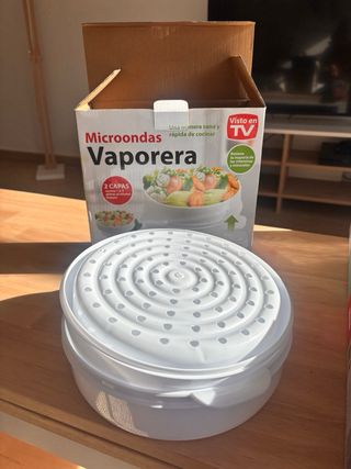 Vaporera Microondas 2 Capas - Cocina Sana