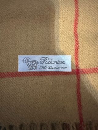Sciarpa 100% Cashmere Burberry Beige