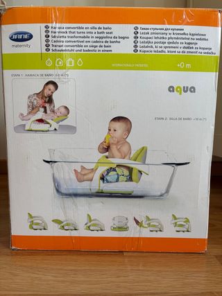 Hamaca convertible Jane para baño bebé