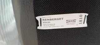 Silla de oficina giratoria negra