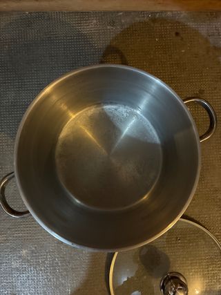 Olla Acero Inoxidable 16 Litros con Tapa Cristal