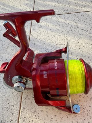 Caña de pesca VIRUX + carrete Iridium + funda