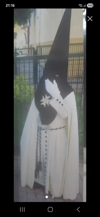 Túnica Nazareno o monaguillo niño