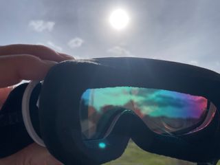 Máscara de ventisca con lente espejada