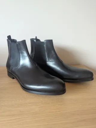 Stivali Chelsea PRADA Pelle T41.5 Nuovi