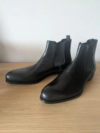 Stivali Chelsea PRADA Pelle T41.5 Nuovi