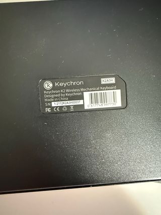 Keychron K2 retro mechanical teclado