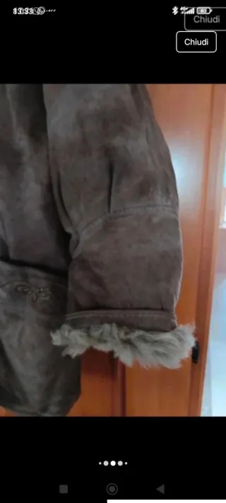 Giaccone Shearling donna vintage