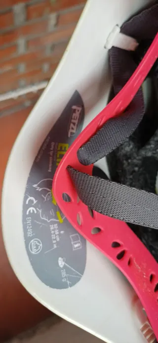 Casco Petzl Elia Blanco Mujer