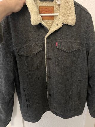 Chaqueta Levi's Sherpa Gris