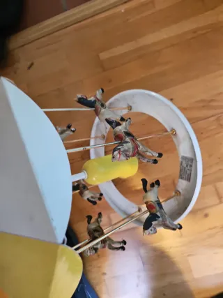 Lámpara Tiovivo Vintage Caballos