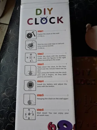 Orologio da parete fai da te