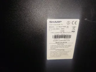 Televisor Sharp LED 40 Negro