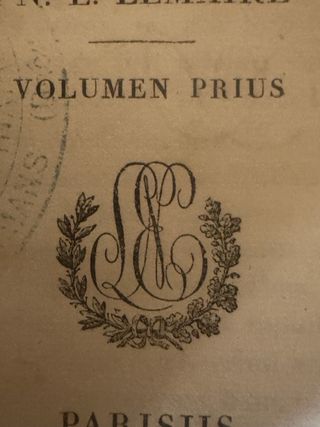 Argonauticon1824-25Nicolas-Éloi Lemaire. LATIN