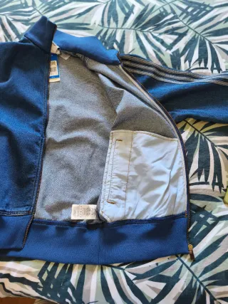 Chaqueta vaquera Adidas azul