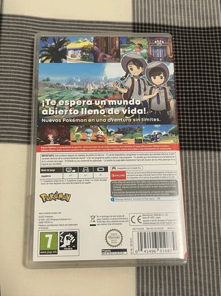 Pokemon Purpura Nintendo Switch Nuevo