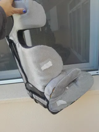 Alzador de coche con respaldo