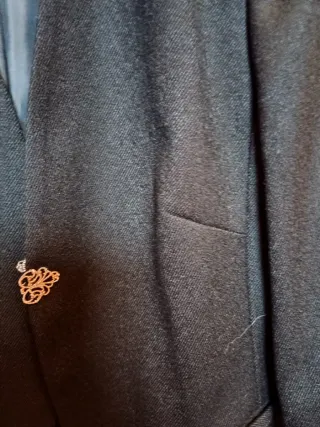 Chaqueta  paño negra