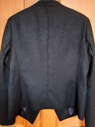 Chaqueta  paño negra