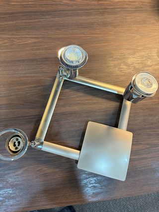 Lámpara de acero inoxidable moderna