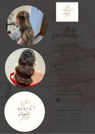 Sevicio peinados