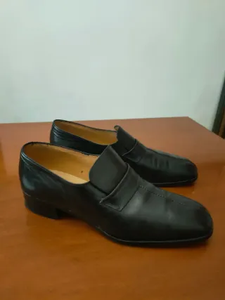 Scarpe Borri Pelle Nere Made in Italy