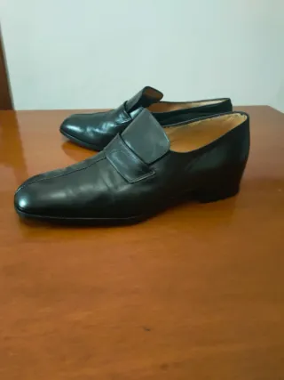 Scarpe Borri Pelle Nere Made in Italy