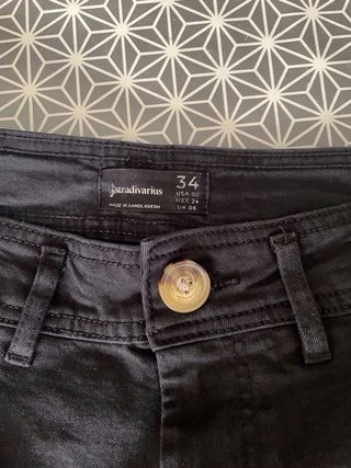 Pantalones vaqueros anchos mujer