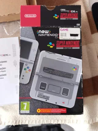 New Nintendo 3DS XL Super Nintendo Edición