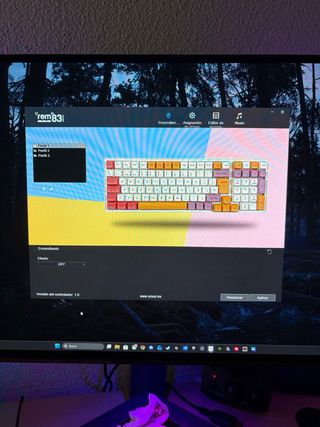 Teclado Mecánico Gaming Retroceso