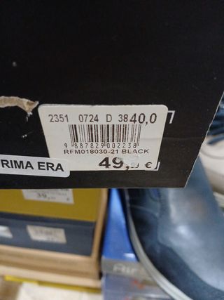 Zapatillas deportivas Rifle negras talla 40