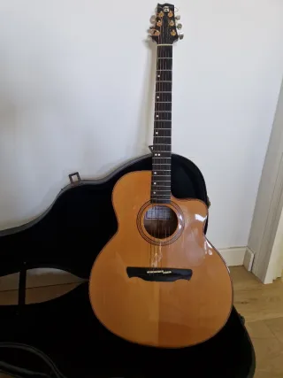 Guitarra Alhambra J-4 Jumbo Electroacústica