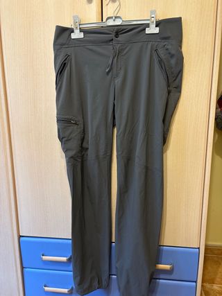 Pantalón Montaña Mujer Columbia Gris