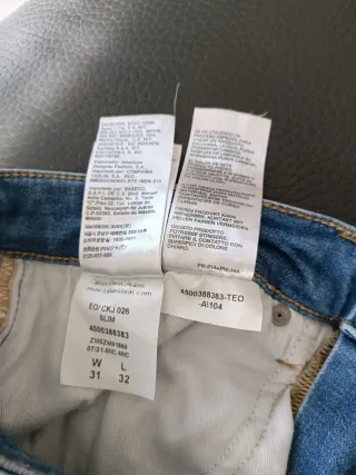 Jeans Calvin Klein Slime taglia 44/46