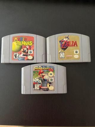Juegos Nintendo 64 versión USA.