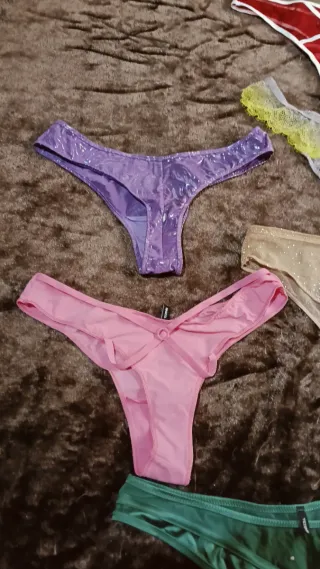 Pack 8 tangas nuevos talla S