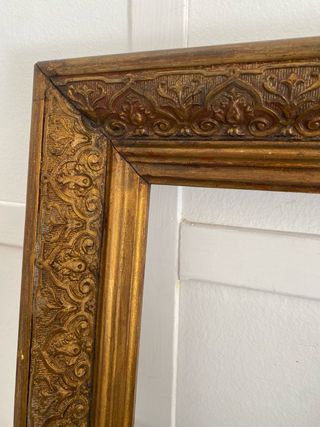Marco antiguo dorado 37x42