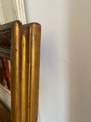 Marco antiguo dorado 37x42